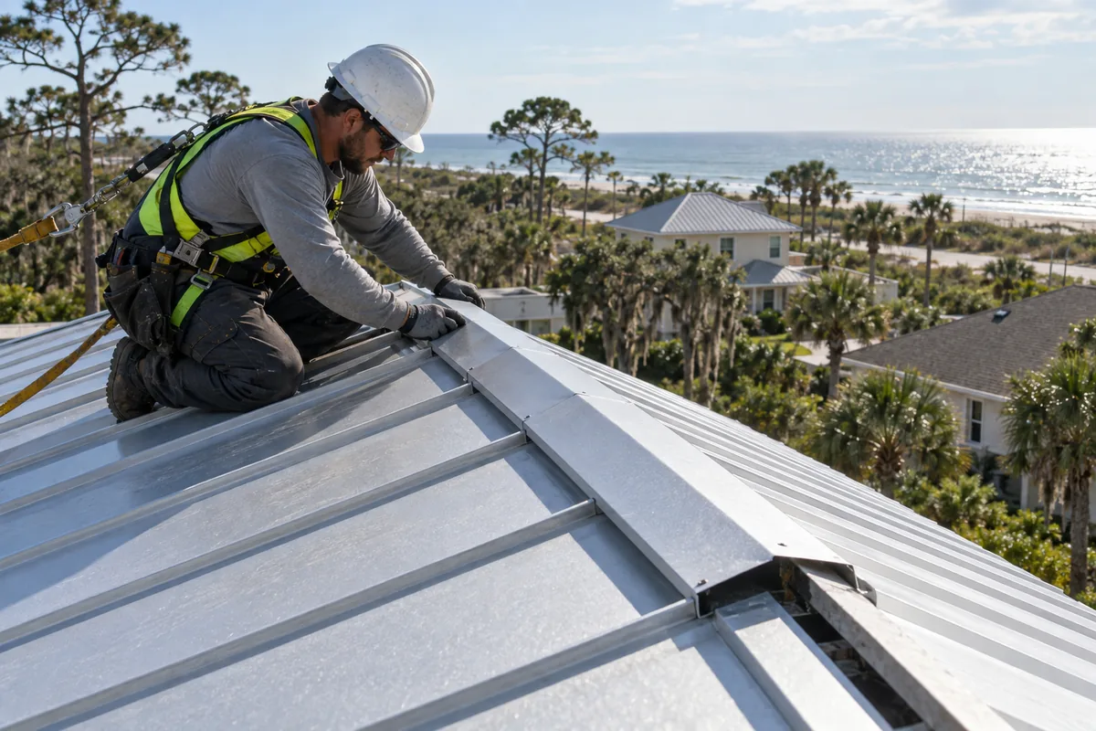 Metal Roof Repair Jacksonville, FL